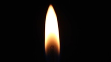 Fire Of A Candle Fluctuates And Goes Out