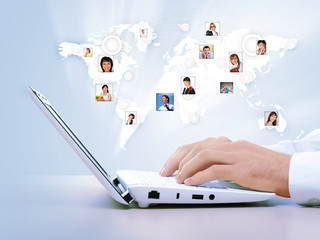 symbol of social network