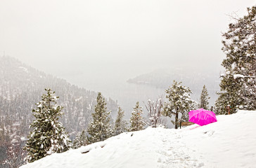 snow storm
