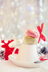 Poster - Christmas macaroons