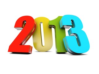 Wall Mural - 2013 background - Happy New Year