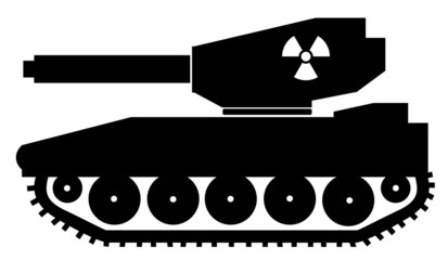 Canvas Print - Tank nucléaire