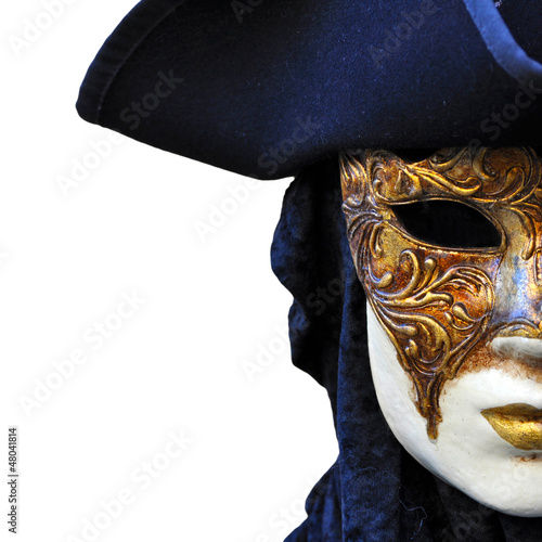 Naklejka na drzwi Venezia Mask