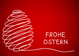 Wall Mural - Frohe Ostern