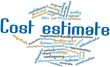 Word cloud for Cost estimate