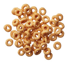 Cheerios Cereal Isolated On White Background