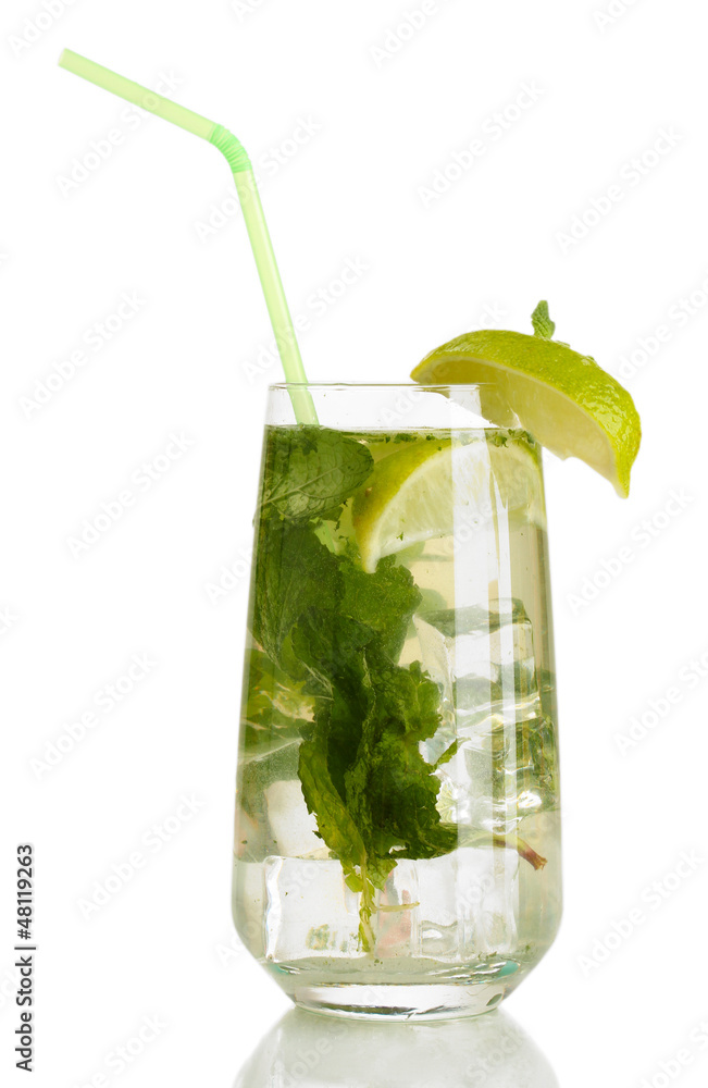 Mojito isolated on white