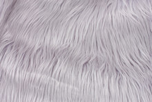 Gray Fur Texture, Close-up.Useful As Background