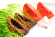 Popular Ilish fish of Southeast Asia salad items