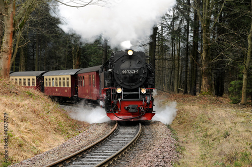 Board z aluminiowym obramowaniem Brockenbahn