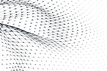 Close up of net texture background