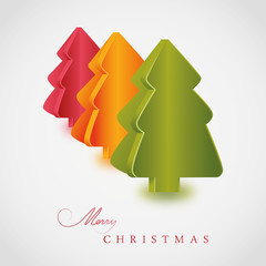 Poster - Weihnachtsbäume