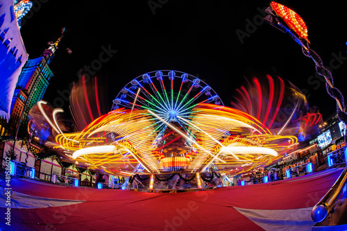Naklejka samoprzylepna Lunapark-warszawa polska