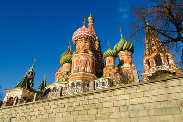 St Basil's Cathedral in Moscow, Russia