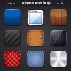 background square for app