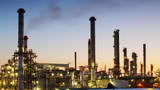 Fototapeta  - Oil refinery - petrochemical industry