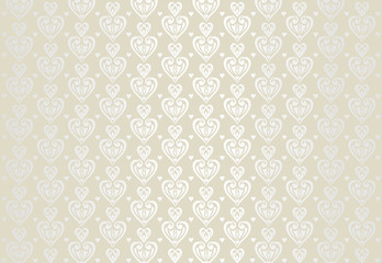 Wall Mural - pale wedding card background