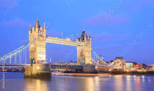 Plakat na papierze fotorealistycznym London tower bridge panorama
