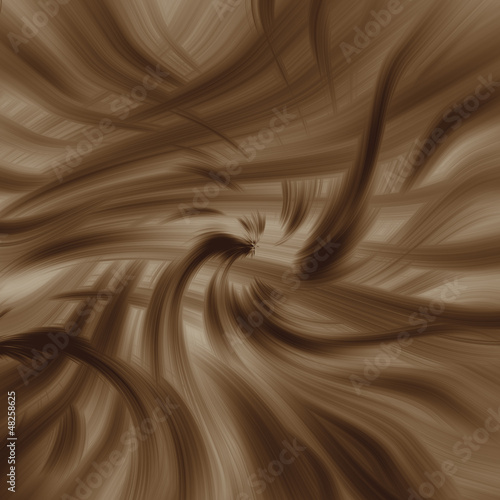 Obraz w ramie brown abstract background swirl texture as sense concept