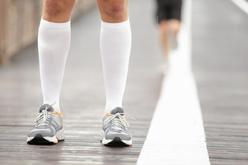 Wall Mural - Running shoes closeup