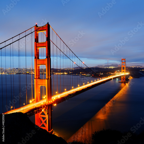 Plakat na zamówienie Most Golden Gate, San Francisco