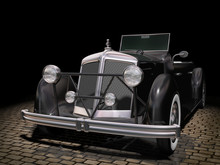 Vintage Black Car