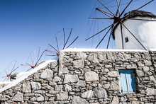 Windmills Of Mykonos (Greece, Cyclades)