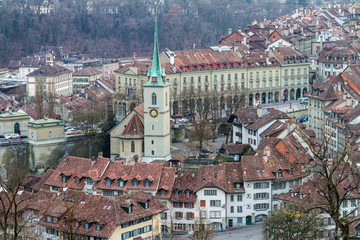 Sticker - Houses in the City of Bern, Swiss