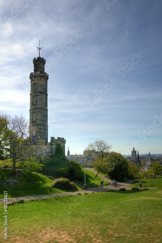 Naklejka samoprzylepna Calton Hill - edynburg