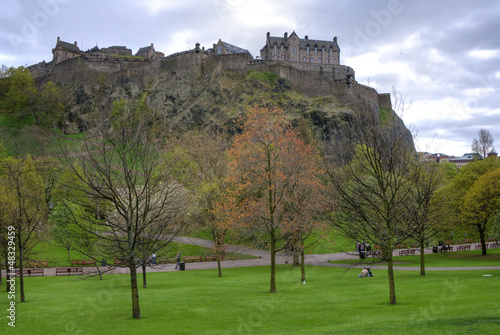 Naklejka samoprzylepna Edinburgh / scotland - castle of edinburgh