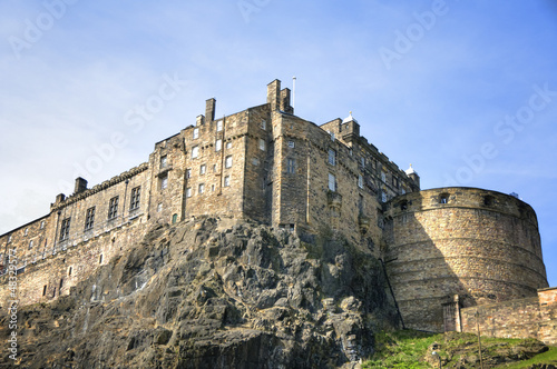 Naklejka samoprzylepna Edinburgh / scotland - castle of edinburgh