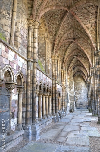 Naklejka samoprzylepna Holyrood palace landmark - edinburgh / scotland