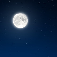 Full moon vector