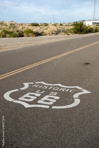 Fotoboard na płycie Route 66, california