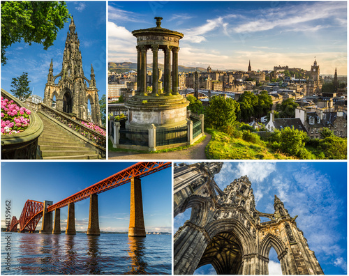 Postcard from sunny Edinburgh