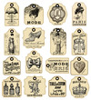 © lynea - 16 french retro labels