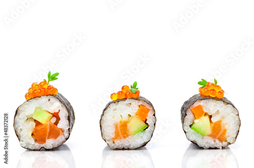 Tapeta ścienna Maki-sushi