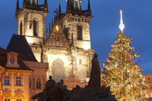 Prague Christmas Tree