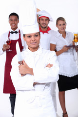 Catering professionals