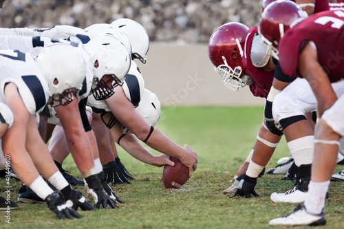 Naklejka - mata magnetyczna na lodówkę American Football Teams