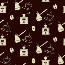 Coffee Tools Pattern