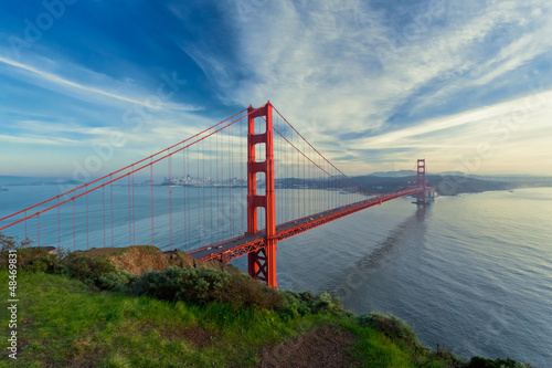 Naklejka na szybę Golden Gate Bridge