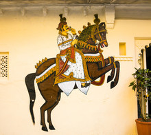 Wall Painting In Udaipur At A Local House
