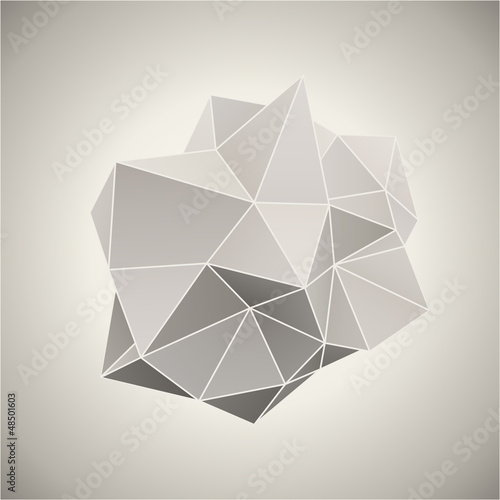 Board z aluminiowym obramowaniem Streszczenie 3d formularza w ilustracji wektorowych kolor vintage.