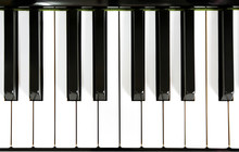 Close Up Of Piano Keys