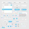 © Jaroslav Machacek - Set of web gray/blue elements - vector file