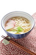 Japanese cuisine, udon noodles with kamaboko