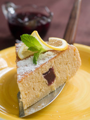 Poster - lemon cake