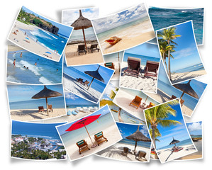 Poster - collection de photos souvenirs de vacances