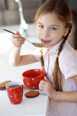 Canvas Print - Breakfast at home